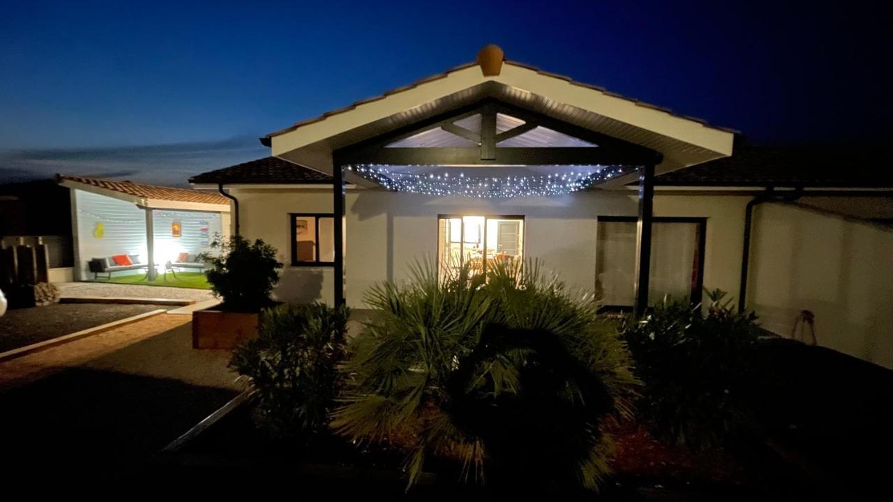 Villas 6 personnes avec spa proche Montalivet Vensac Esterno foto