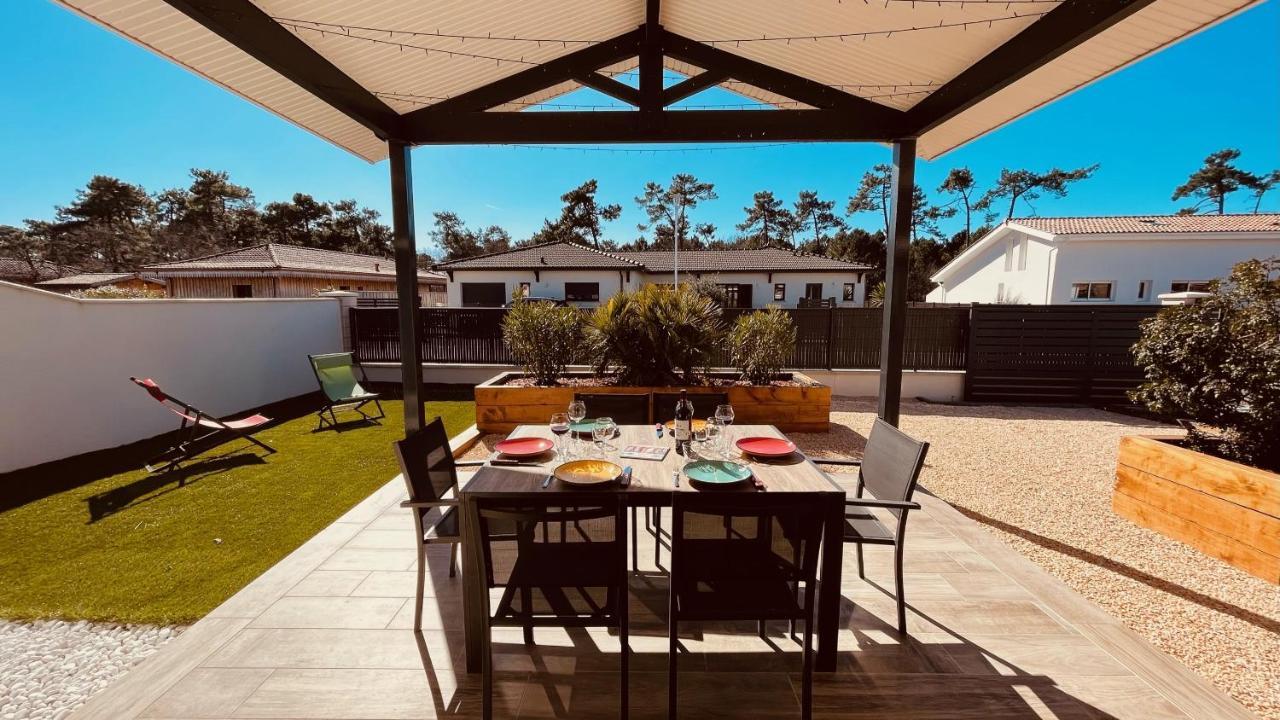 Villas 6 personnes avec spa proche Montalivet Vensac Esterno foto