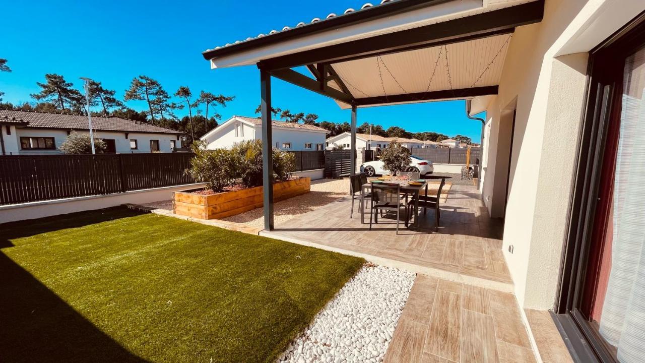 Villas 6 personnes avec spa proche Montalivet Vensac Esterno foto