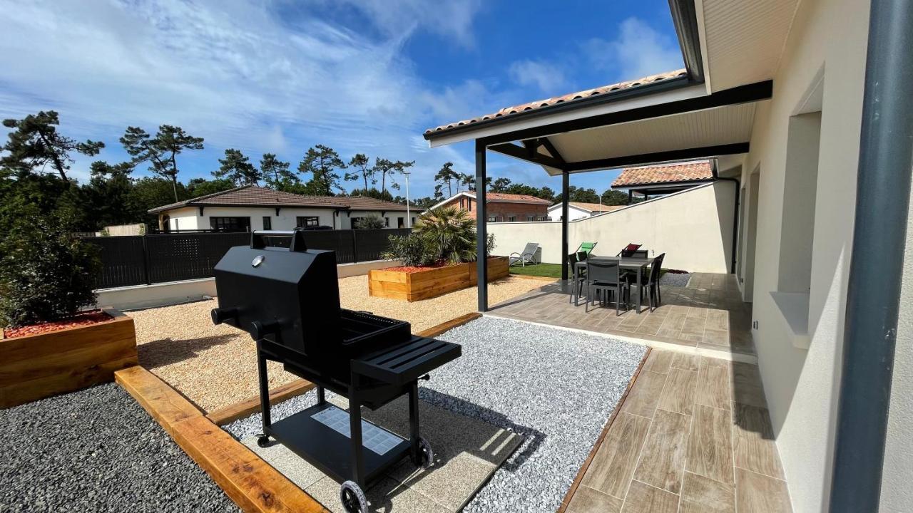 Villas 6 personnes avec spa proche Montalivet Vensac Esterno foto