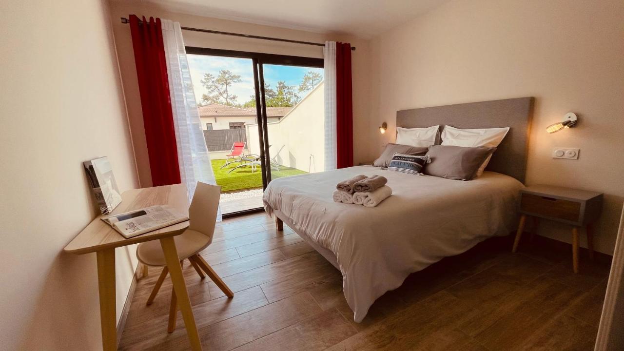 Villas 6 personnes avec spa proche Montalivet Vensac Esterno foto