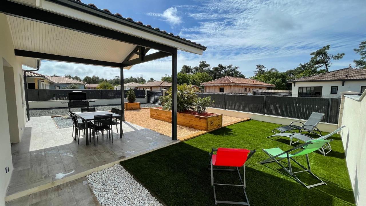 Villas 6 personnes avec spa proche Montalivet Vensac Esterno foto